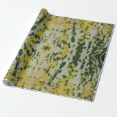 Gelbe und grüne Zucchini Geschenkpapier (Ungerollt)