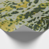Gelbe und grüne Zucchini Geschenkpapier (Ecke)