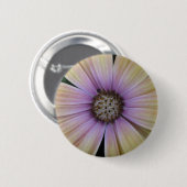Gelbe und Lila Blume Button (Vorne & Hinten)