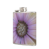 Gelbe und Lila Blume Flachmann (Links)