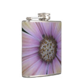Gelbe und Lila Blume Flachmann (Rechts)