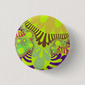 Gelbe und Lila Mod Button (Vorderseite)