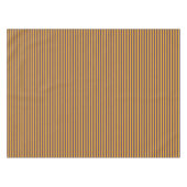 Gelbe und Lila Streifen Tischdecke (Vorderseite (Horizontal))