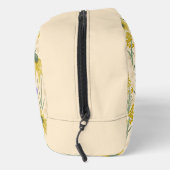 Gelbe und Lila Wildblumen Waschbeutel (Rechts)