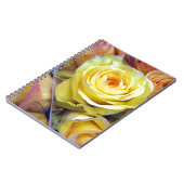 Gelbe und orange Rose Notizblock (Linke Seite)