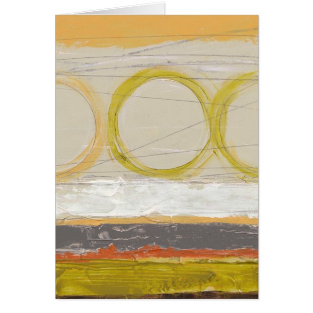 Gelbe und orangefarbene Kreise auf mehrfarbigem Hi (Vorne)