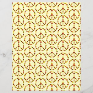 Gelbe und orangefarbene Sonnenblumen - Papier für 