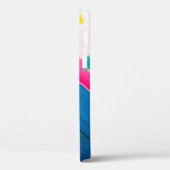 Gelbe und rosa Krautwurzel Case-Mate iPhone Hülle (Rückseite / Links)