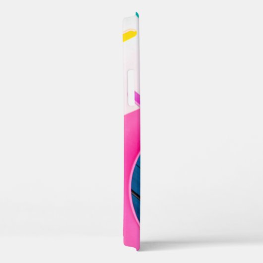 Gelbe und rosa Krautwurzel Case-Mate iPhone Hülle (Rückseite / Rechts)