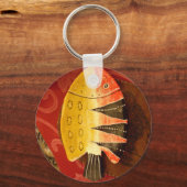 Gelbe und rote Fische mit schwarzen Streifen.jpg Schlüsselanhänger (Vorderseite)