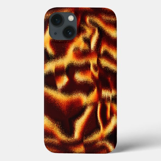 Gelbe und rote Flecken verschwommen mit Defekten Case-Mate iPhone Hülle (Rückseite)