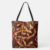 Gelbe und rote Flecken verschwommen mit Defekten Tasche (Rückseite)