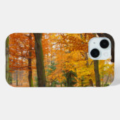 Gelbe und rote Herbstbäume und Blätter Case-Mate iPhone Hülle (Rückseite (Horizontal))