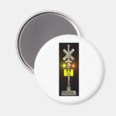 Gelbe und rote Signale Magnet (Vorderseite/Rückseite)