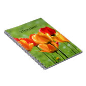 Gelbe und rote Tulpen Notizblock (Rechte Seite)