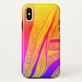 Gelbe und rote Wave-Linie Case-Mate iPhone Hülle