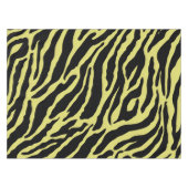 Gelbe und schwarze Farbstreifen Tischdecke (Vorderseite (Horizontal))