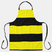 Gelbe und schwarze Streifen Schürze (Vorderseite)