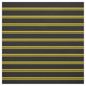 Gelbe und schwarze Streifen Stoff (Muster)
