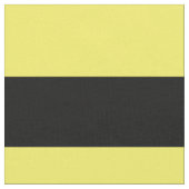 Gelbe und schwarze Streifen Stoff (Nahaufnahme)