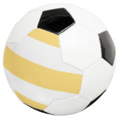 Gelbe und weiße Bakterien Fußball (Dreiviertel)