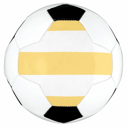 Gelbe und weiße Bakterien Fußball (Vorderseite)