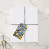 Gelbe und weiße Blume Geschenkanhänger (Mit Garn)