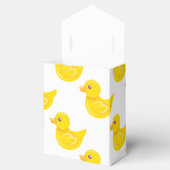 Gelbe und weiße Gummiente, Ducky Geschenkschachtel (Geöffnet)