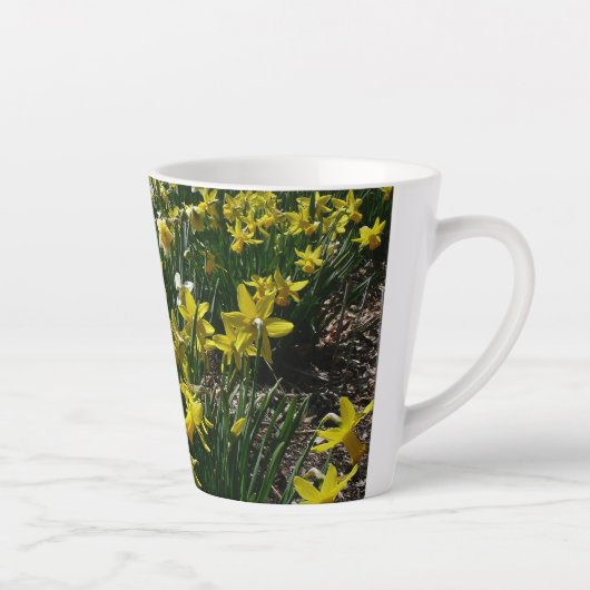 Gelbe und weiße Kleidung Frühlingsblumen Milchtasse (Rechts)