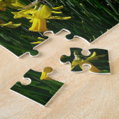 Gelbe und weiße Kleidung Frühlingsblumen Puzzle (Seite)