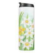 Gelbe und weiße Kleidung im Frühling Thermosbecher (Nach rechts gedreht)