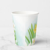 Gelbe und weiße Kleidungsstücke in Frühlingspapier Pappbecher (Rechts)