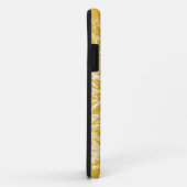 Gelbe und weiße Koralle Case-Mate iPhone Hülle (Hinten/Rechts)