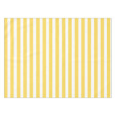 Gelbe und weiße Liegestühle Streifen Tischdecke (Vorderseite (Horizontal))