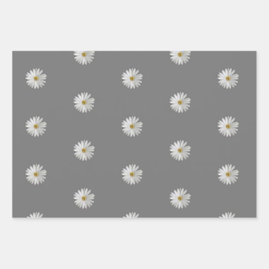 Gelbe und weiße Molsen, Packpapier Geschenkpapier Set (Vorderseite)