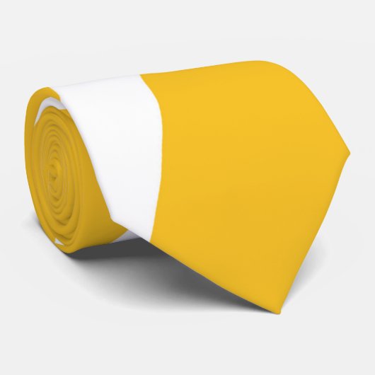 Gelbe und weiße Sonnenbrille Krawatte (Gerollt)