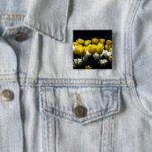 Gelbe und weiße Tulpen Button (Beispiel)