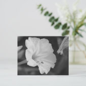 Gelbe vier Uhr Postkarte (Stehend Vorderseite)