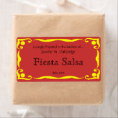 Gelbe Viktorianische Stilrahmen mit Cayenne Red Ba (Insitu)