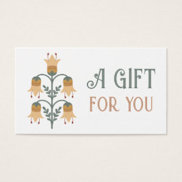 Gelbe Volkskunst - Blume