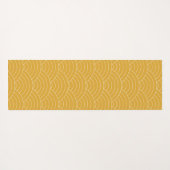 Gelbe Waagen Yogamat Yogamatte (Rückseite (Horizontal))