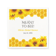 Gelbe Waben-Hochzeitsbrunchen für Bienen 