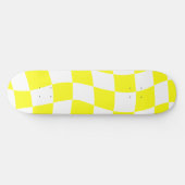 Gelbe Wacheckung Skateboard (Horizontal)