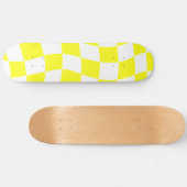 Gelbe Wacheckung Skateboard (Horizontal)