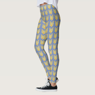 Gelbe Wächter Engel Kunst Leggings