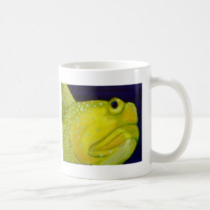 Gelbe Wächtergoby-Fische Kaffeetasse
