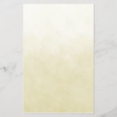 Gelbe Wasserfarbe Sonnenblumen Brautparty Bingo Flyer (Hinten)