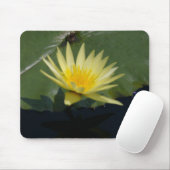 Gelbe Wasserlilie Mousepad (Mit Mouse)