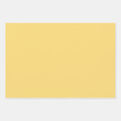 Gelbe, weiße Blume auf Tigerhintergrund Geschenkpapier Set (Vorderseite 2)