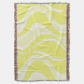 Gelbe Wellen Kehlkopf Decke (Vorderseite Vertikal)